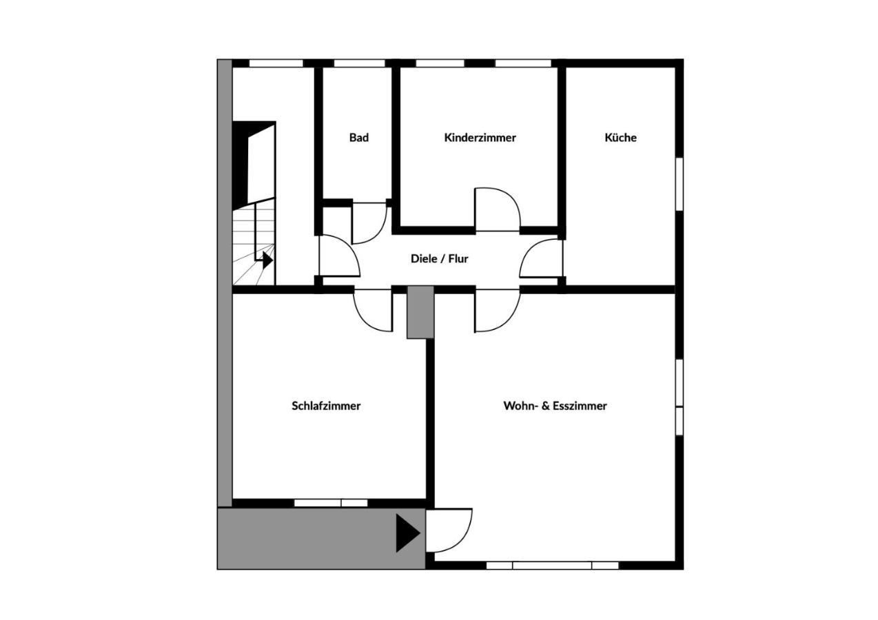 Ferienwohnung Haus der Elemente Goslar Exterior foto